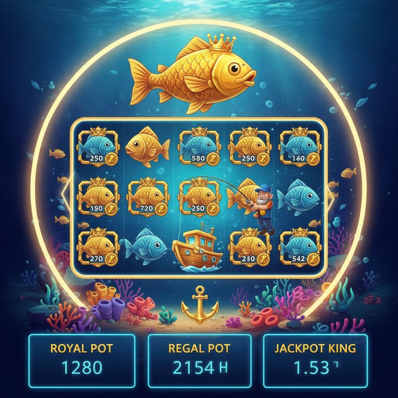 Fishin' Frenzy The Big Catch Jackpot King
